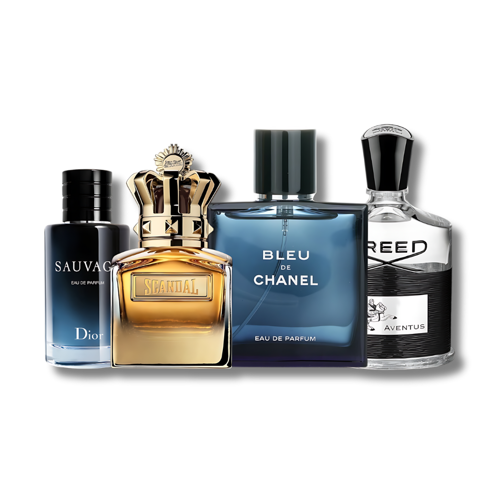 Set 4 Parfumschandaal, Sauvage, Bleu de Chanel & Creed 100ml